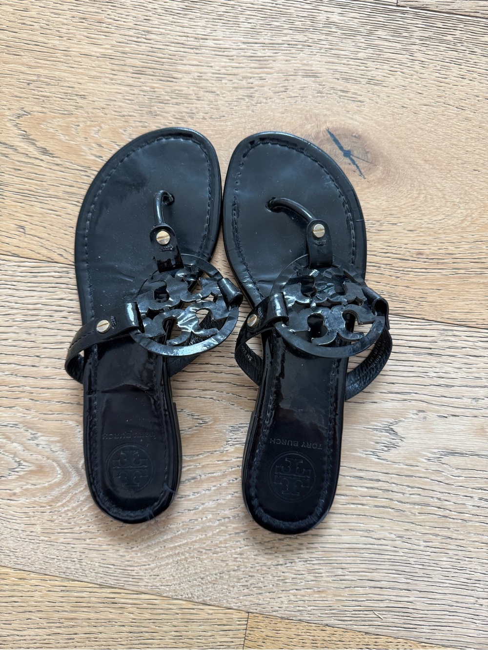 Tory Burch Miller Leather Sandals